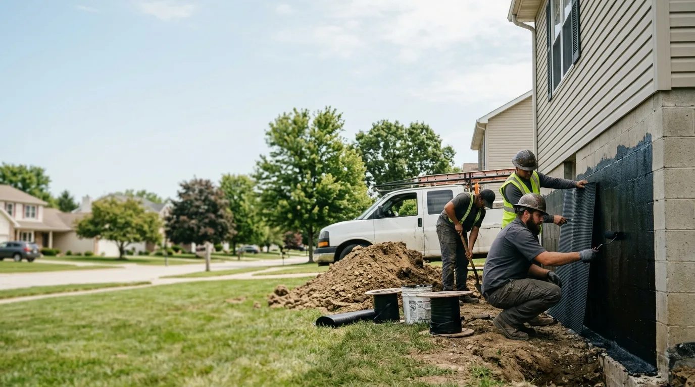 Basement Waterproofing in Dundas, IL near me